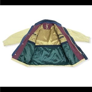 Vintage YSL men’s colorblock jacket sized large